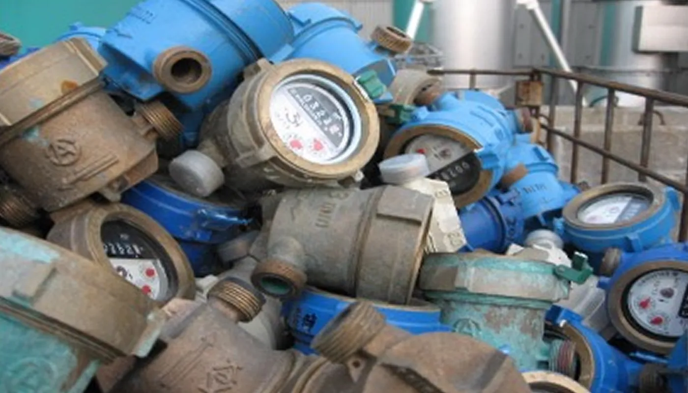 水道メータースクラップ